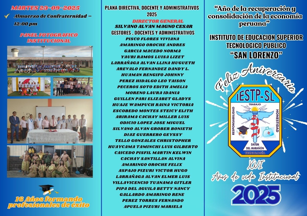 🥳💥Conmemoramos con orgullo el 16° aniversario de vida institucional